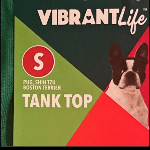 NWT Vibrant Life "Aloha Ladies" Dog Tank Top Green Floral XS,SM & MED Available - Picture 11 of 11